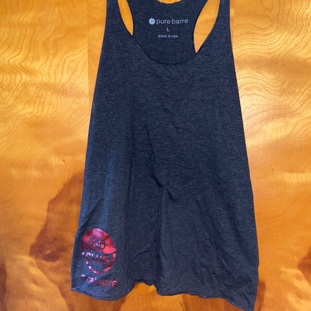 Pure Barre 500 Club racer back tank